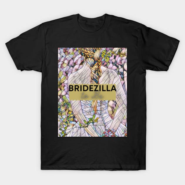 Beautiful white bride team bride fun T-Shirt by MegDeRoyale